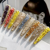 Fancy Hair Clip Collection: Pearl, Bow, Elephant, Gel, Princess, and Crystal Styles